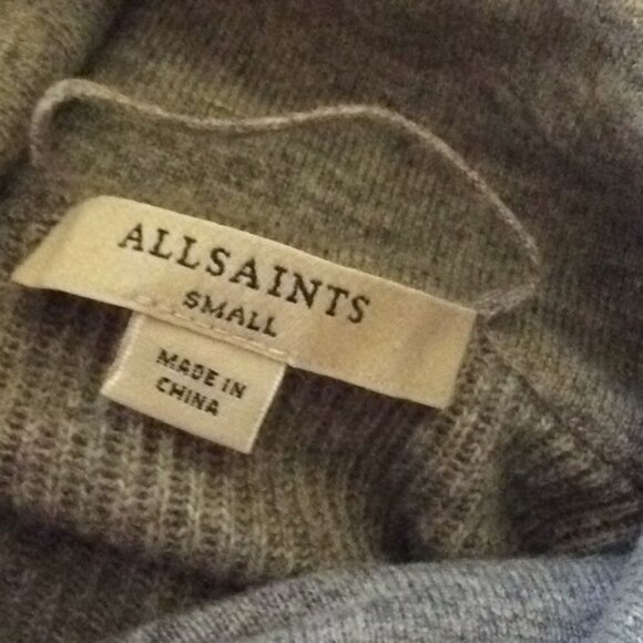 All Saints Roza Turtleneck Sweater Dress - Picture 5 of 6